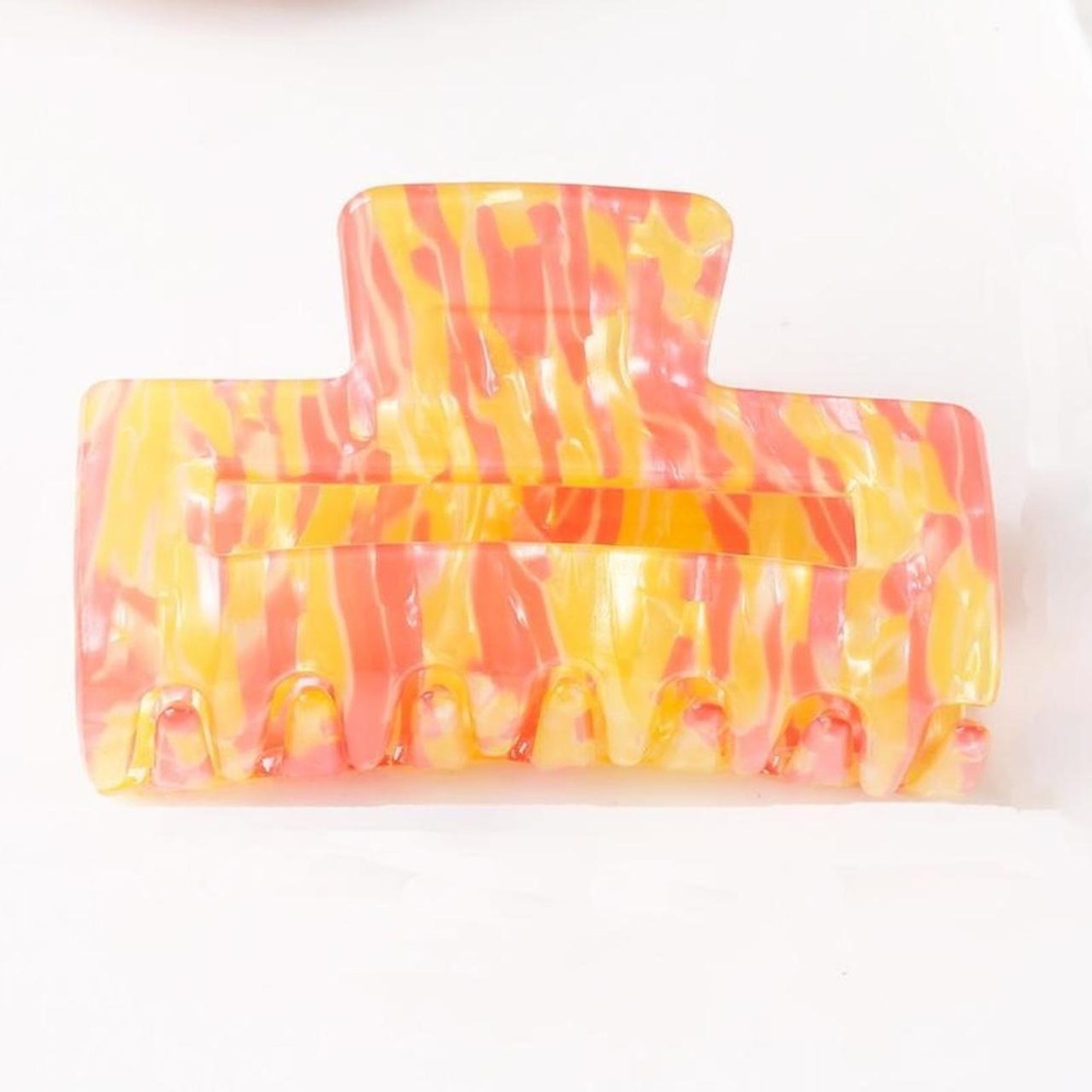 Orange and Pink Hair Clip NWT